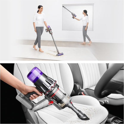 Dyson V9 Motorbar Cordless Vacuum, Cleans Hard Floors and Carpets, Detangles, Converts to Handheld, 100AW, 3 Power Modes, Up to 40 Minutes¹