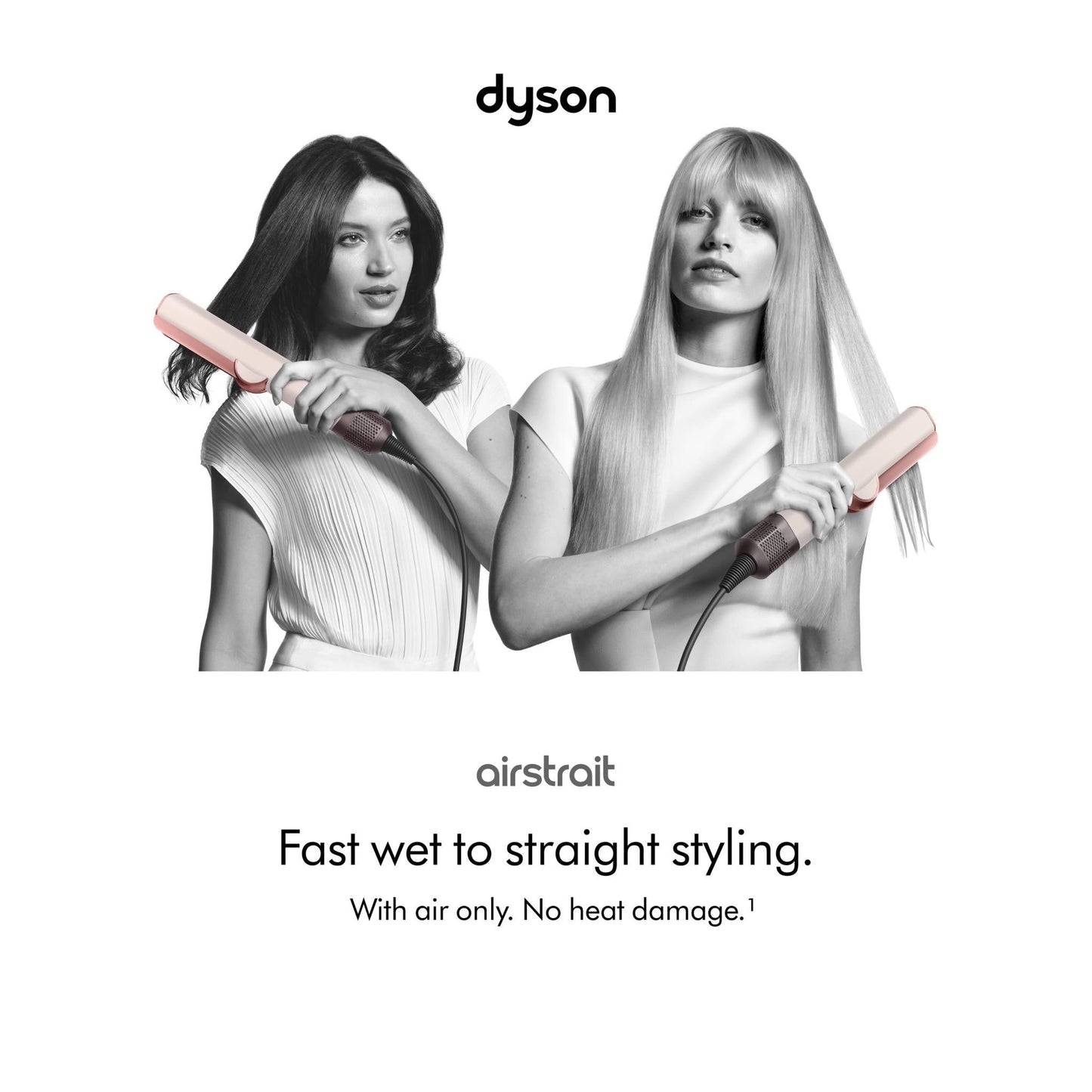 Dyson Airstrait™ Straightener & Dryer (Ceramic Pink)