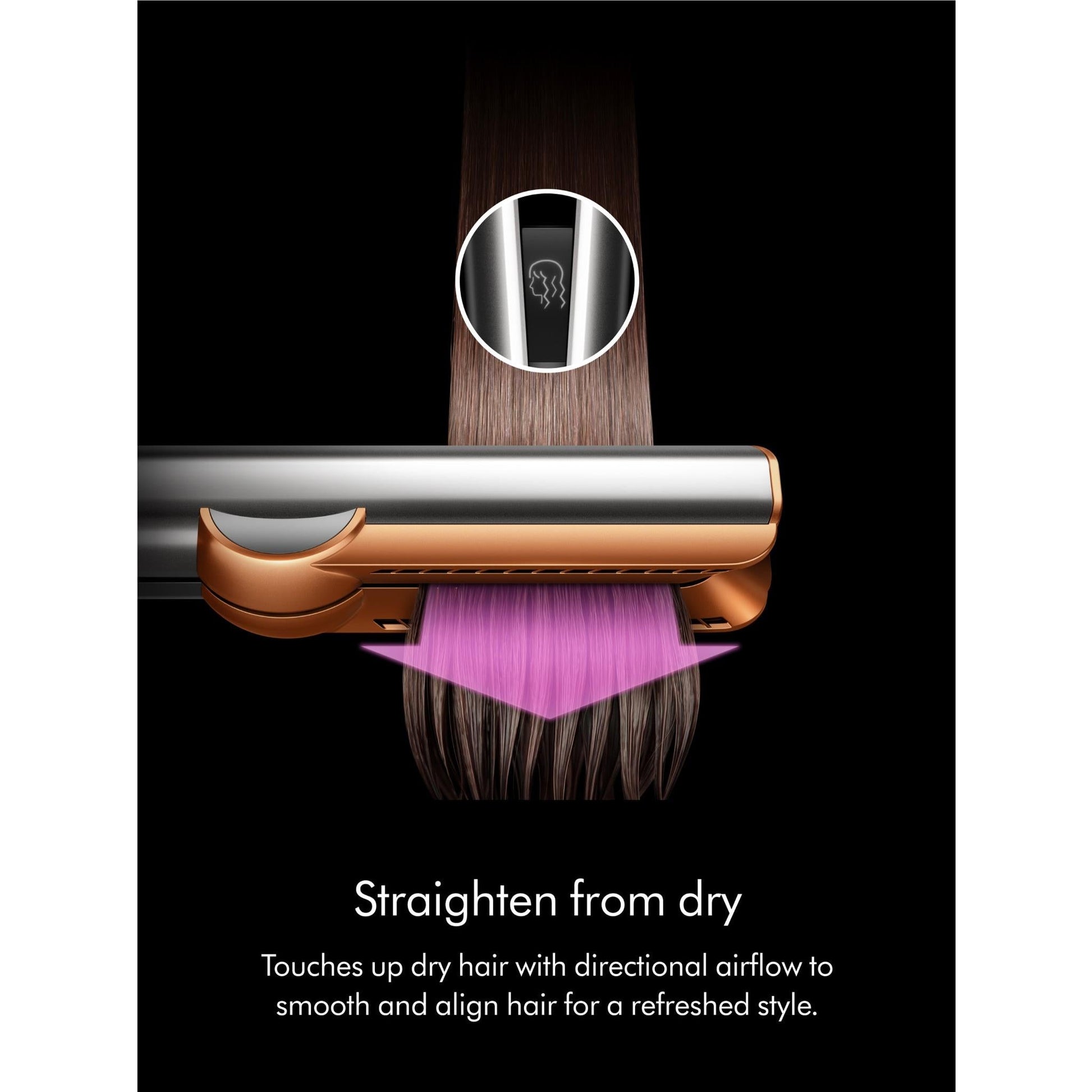 Dyson Airstrait™ Straightener & Dryer (Ceramic Pink)